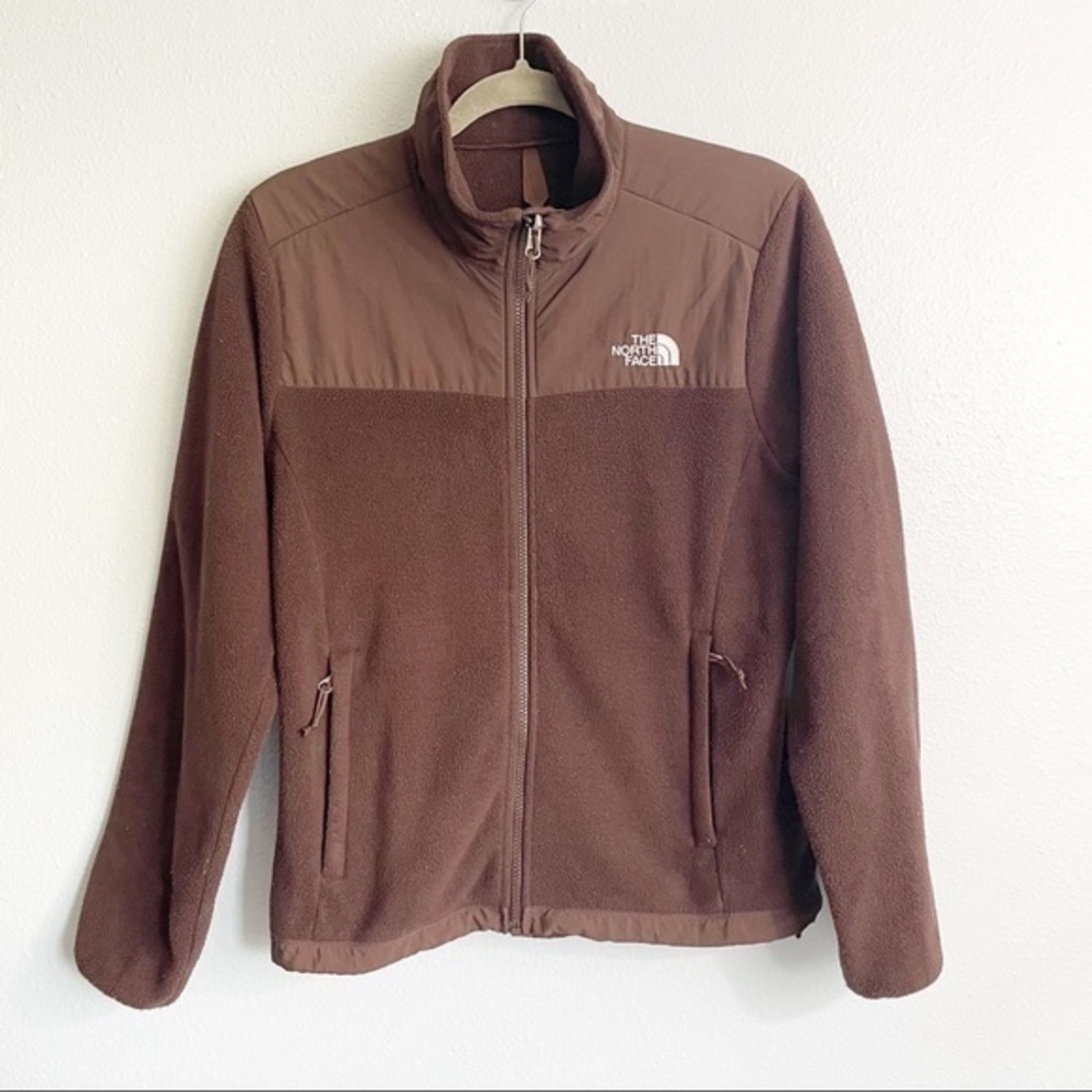 The North Face Denali Fleece Zipper Jacket Brown